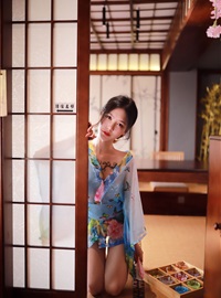 No.020 Douniang - Rishi water blue kimono 30 pieces 88 yuan(17)